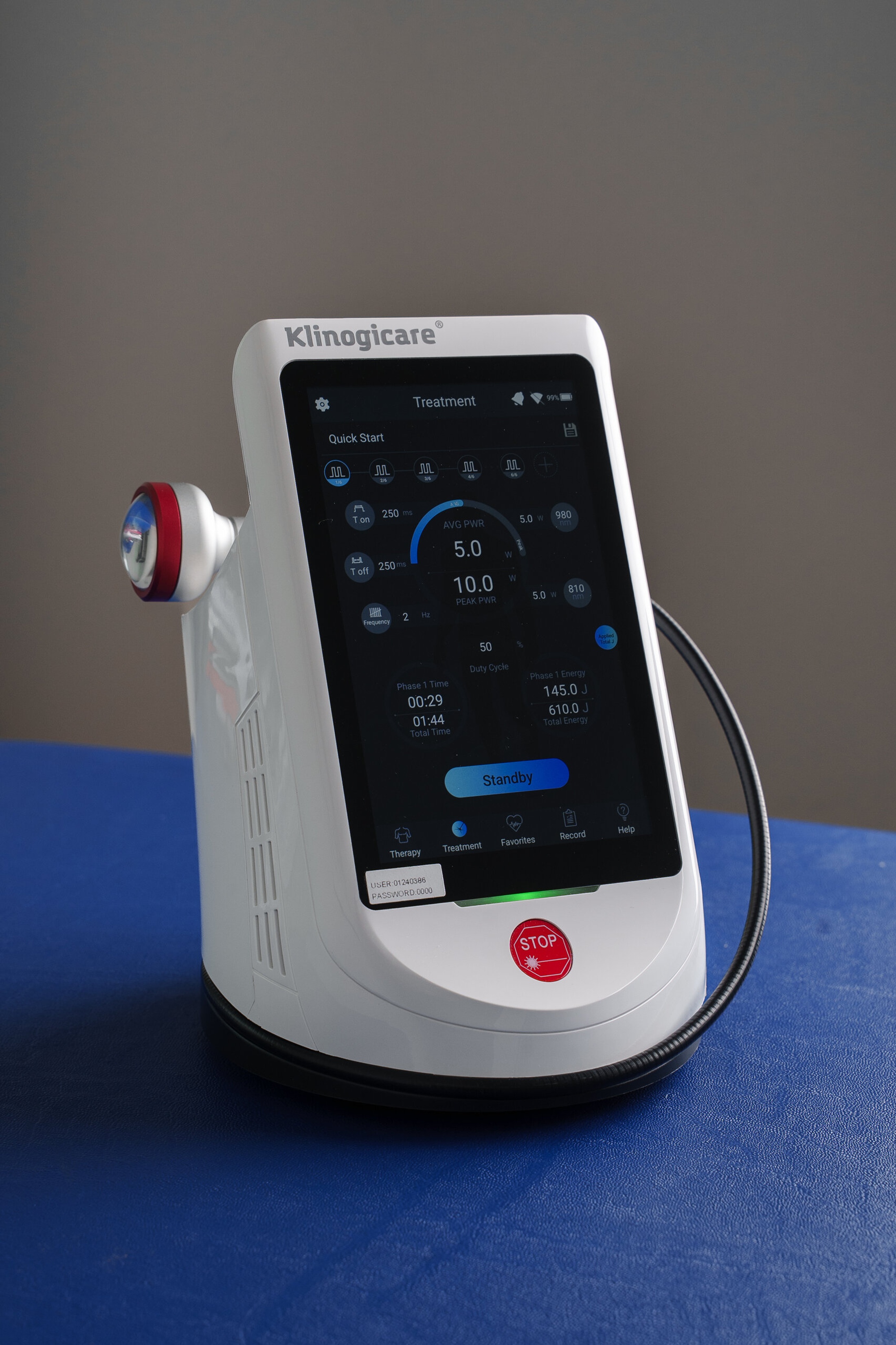 Rehabilitation treatment with the Beam Ultra Power Physio Laser 45W